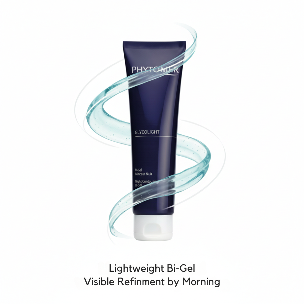 PHYTOMER Glycolight Night Contouring Bi-Gel | Overnight Skin Refining Treatment