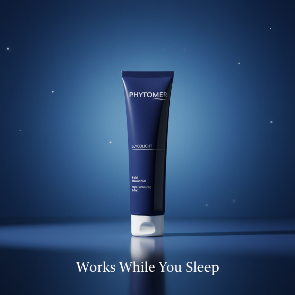 PHYTOMER Glycolight Night Contouring Bi-Gel | Overnight Skin Refining Treatment