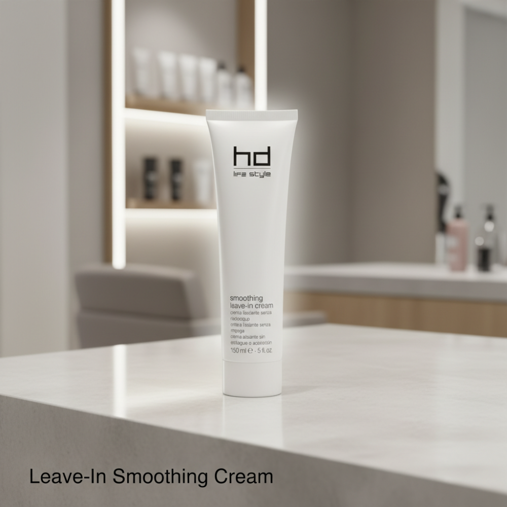 HD Life Style (Farmavita) Smoothing Leave-In Cream (150ml)| Frizz Control & Shine Treatment