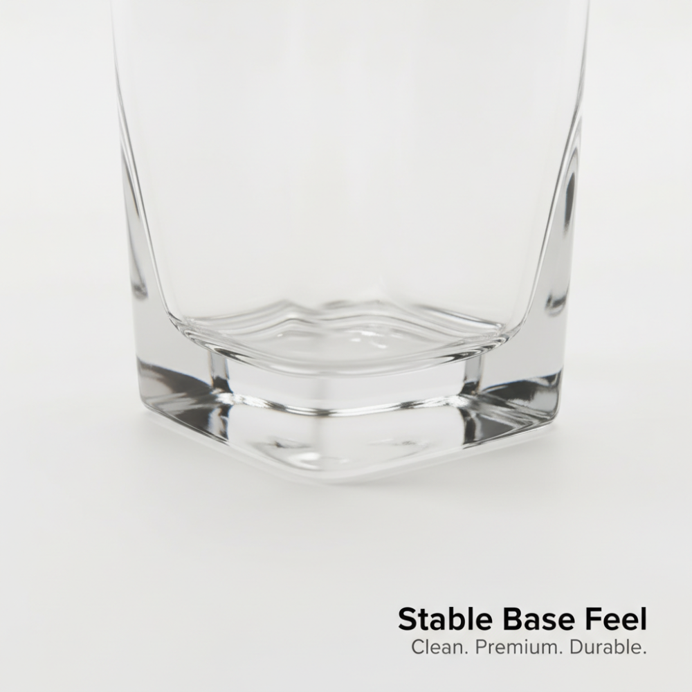 Premium 60 ml Shot Glass – Bar-Style Clear Glass (Heavy Base Look)