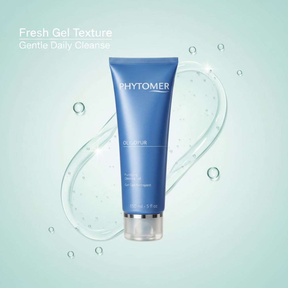 PHYTOMER OLIGOPUR Purifying Cleansing Gel | Marine Cleanser for Oily Skin