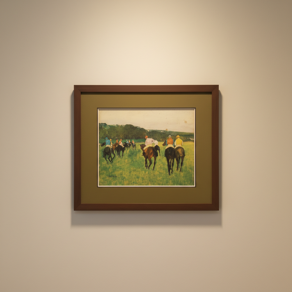 The Returning Group | Vintage Equestrian Artwork on Paper