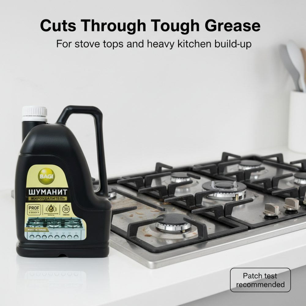 BAGI Shumanit Grease Remover 3L | Heavy Duty Stove Cleaner