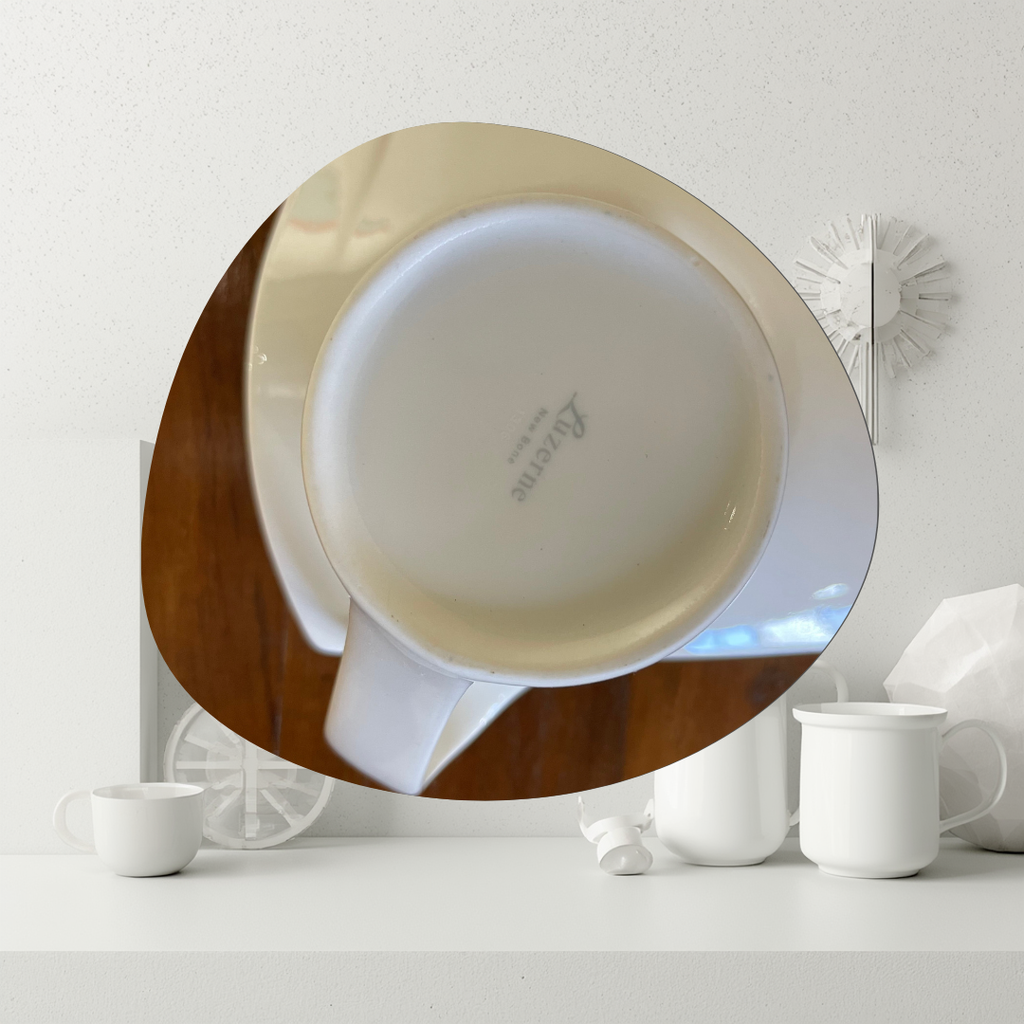 Luzerné Coffee Cup with Croissant Tray (240ml)