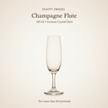 Schott Zwiesel Champagne Flute (160 ml) – Premium German Crystal Glass