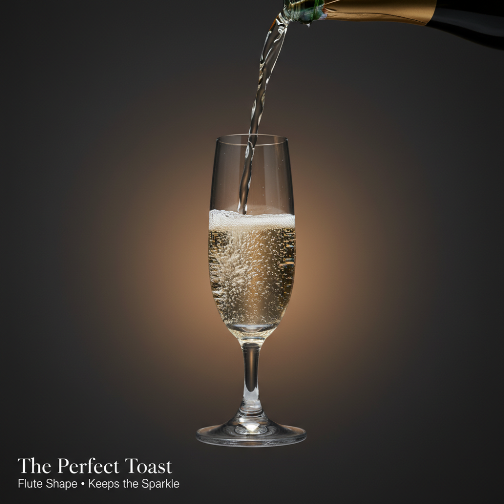 Schott Zwiesel Champagne Flute (160 ml) – Premium German Crystal Glass