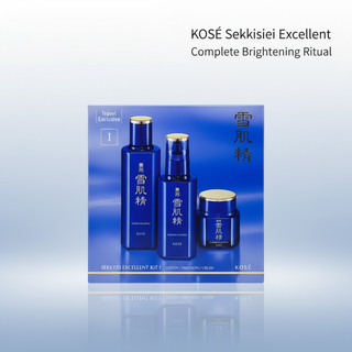 KOSÉ Sekkisei Excellent Kit I – Lotion, Emulsion & Cream (Travel Exclusive Set)