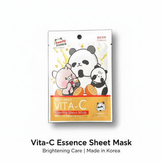 Beauty Panda Vita-C Essence Sheet Mask | Brightening Korean Skincare