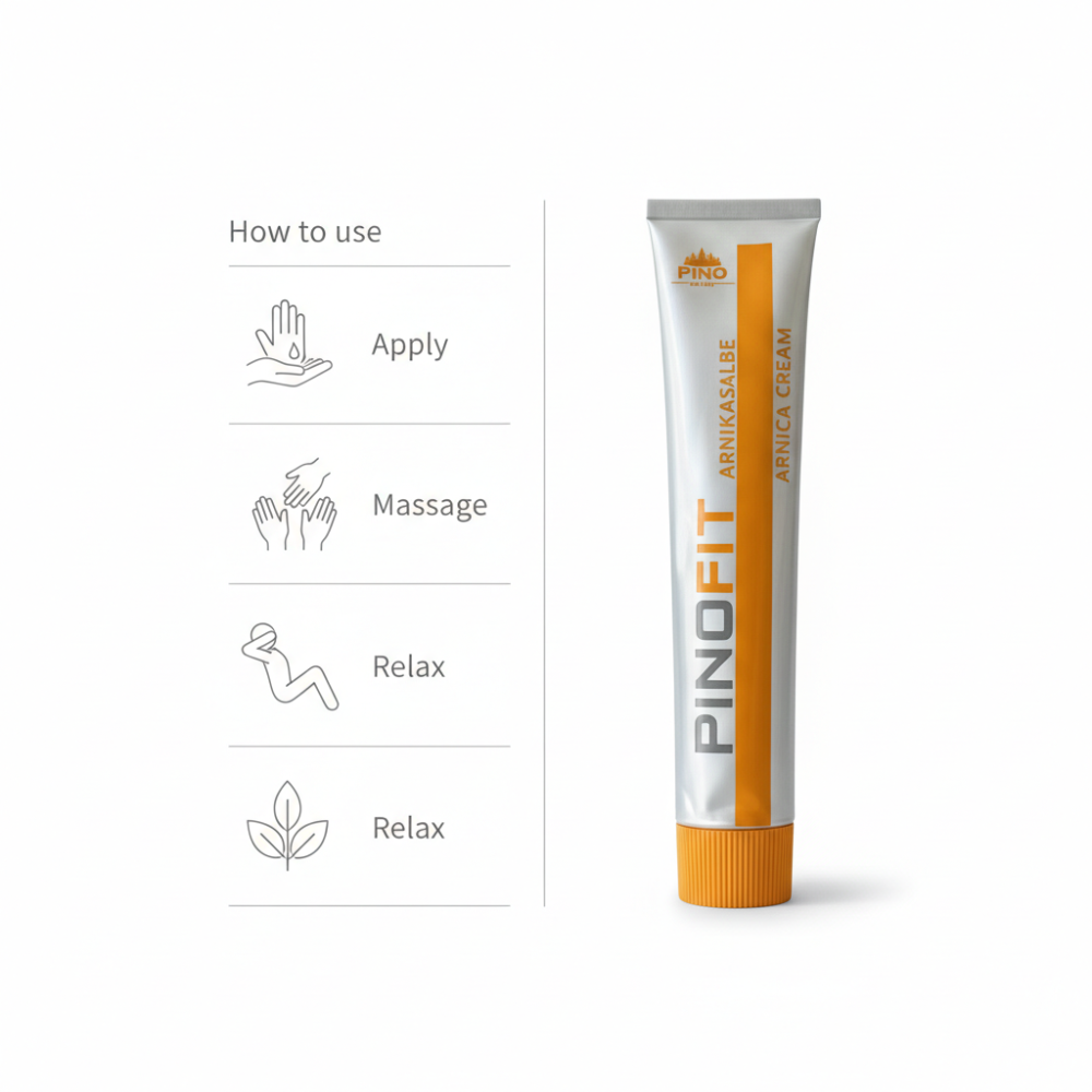 Pinofit Arnica Cream 90ml | Muscle Comfort & Massage Therapy Cream