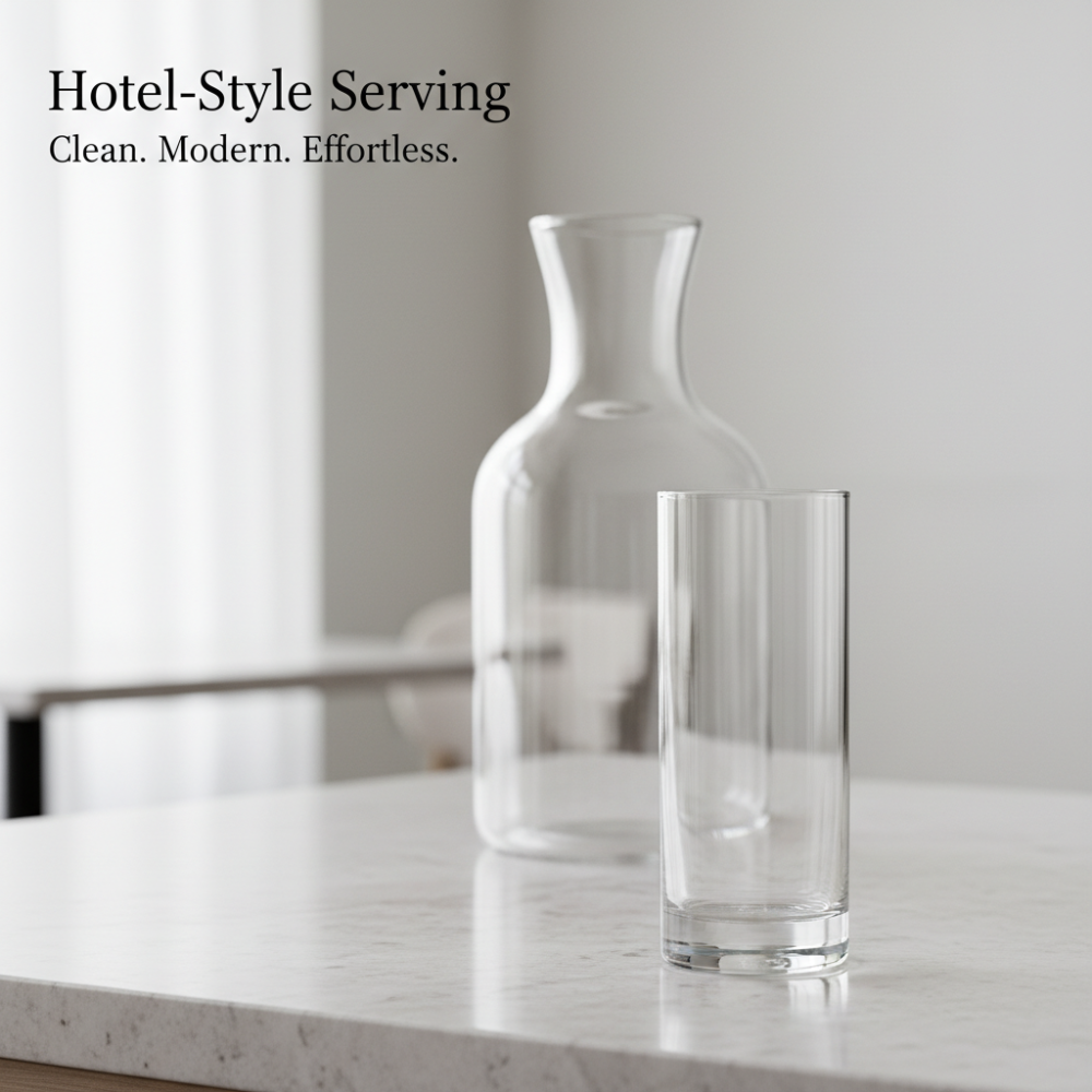 Premium Highball Glass 300 ml | Tall Water, Juice & Mocktail Tumbler