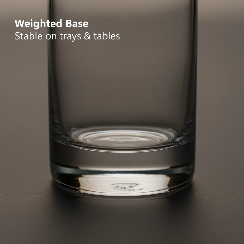 Premium Highball Glass 300 ml | Tall Water, Juice & Mocktail Tumbler