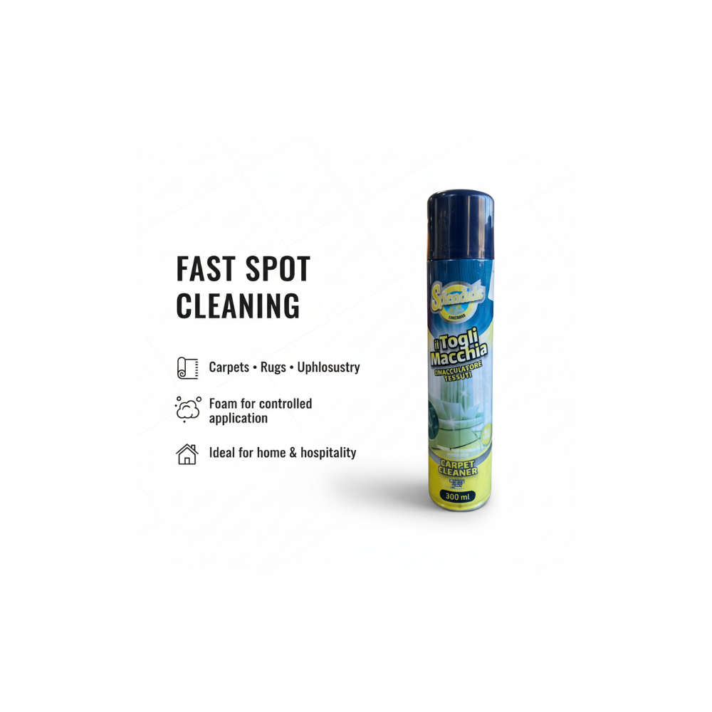 Splendida iTog! Macchia Carpet & Fabric Stain Remover Foam (300 ml) – Made in Italy