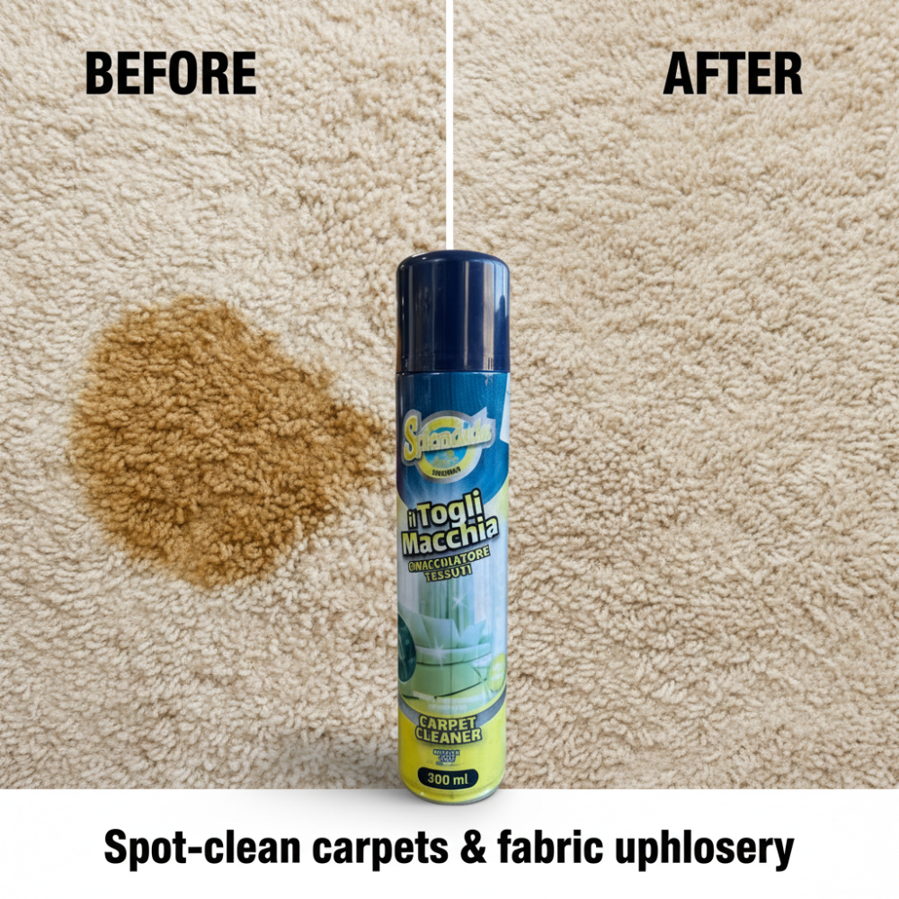 Splendida iTog! Macchia Carpet & Fabric Stain Remover Foam (300 ml) – Made in Italy