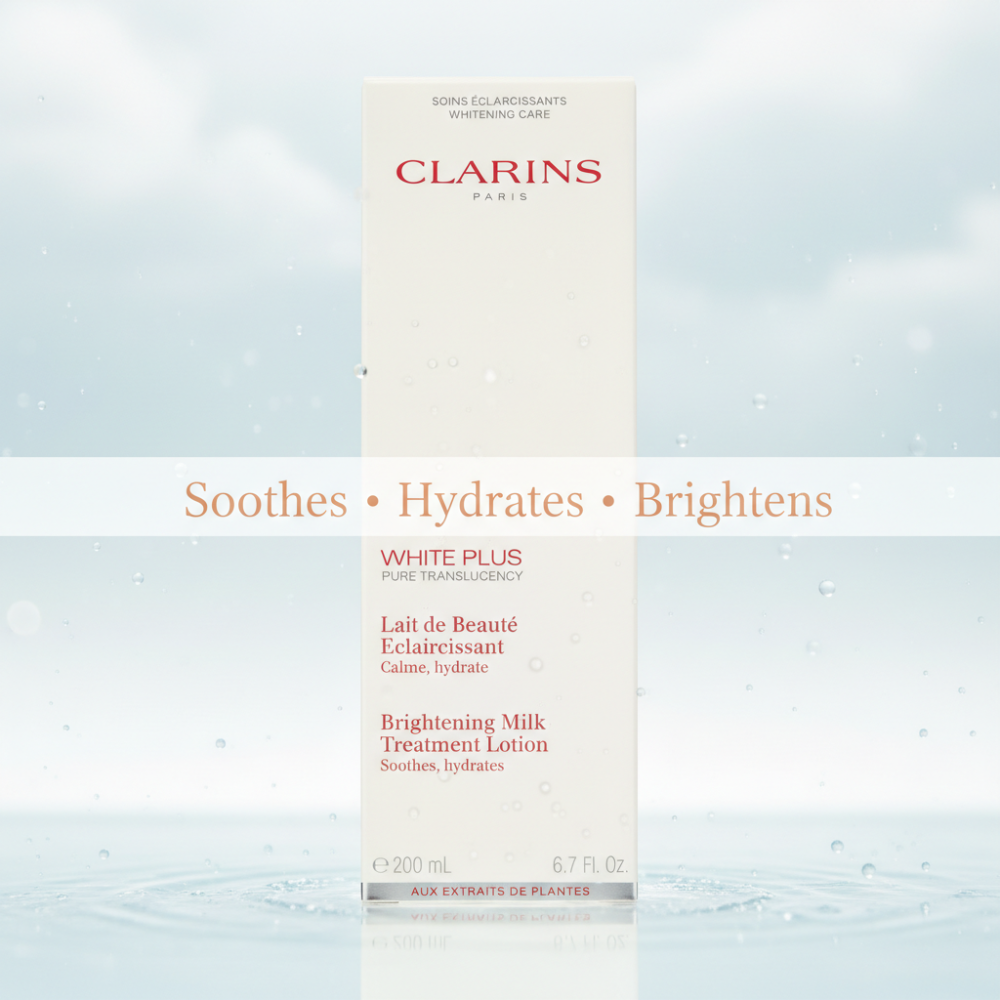 Clarins White Plus Brightening Milk Lotion | Pure Translucency Care