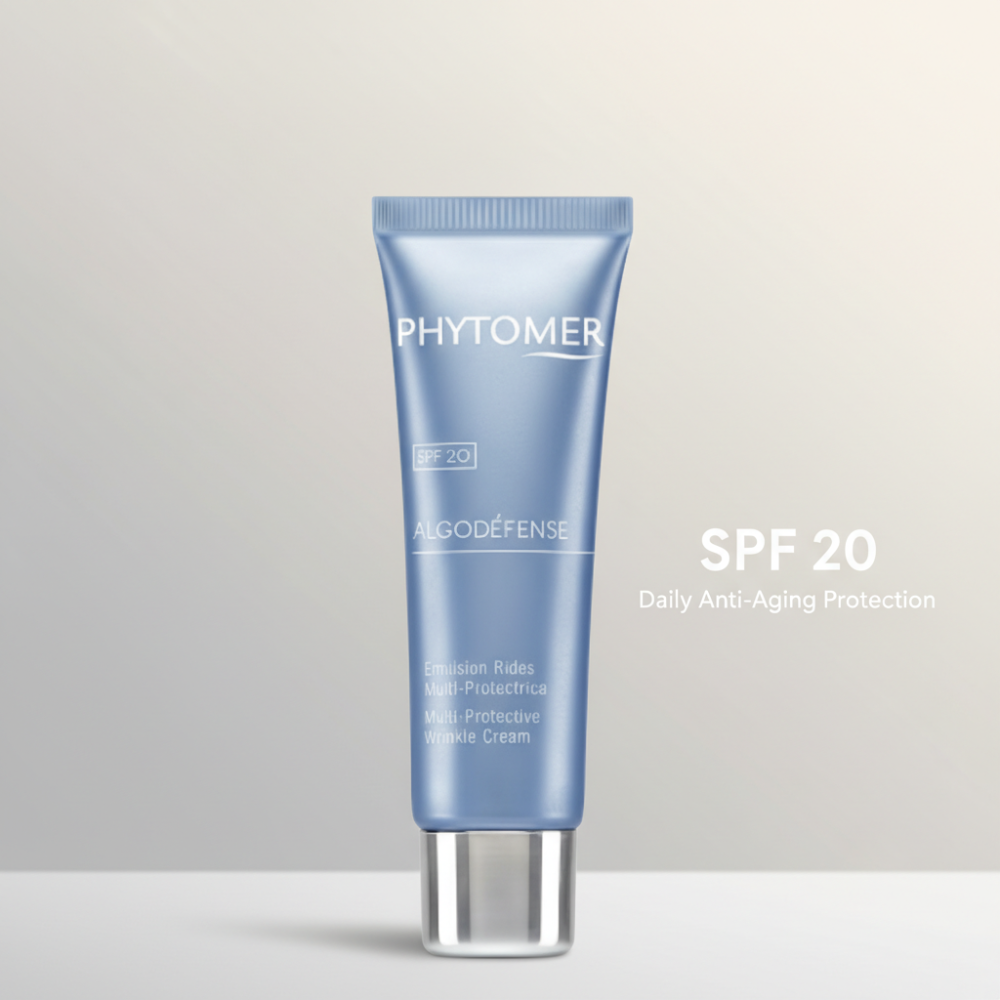 Phytomer Agodefense Multi-Protective Wrinkle Cream 50ml-SPF 20 - Daily Anti Aging Protection