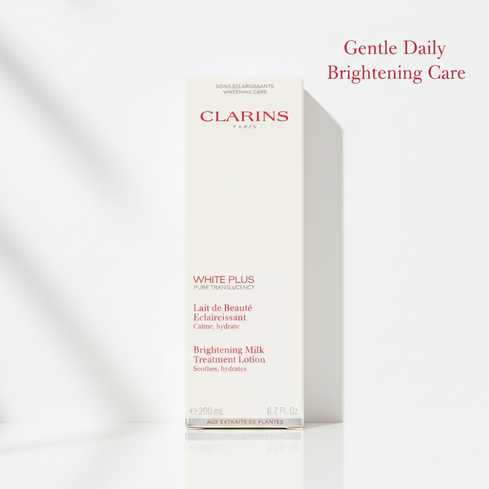 Clarins White Plus Brightening Milk Lotion | Pure Translucency Care