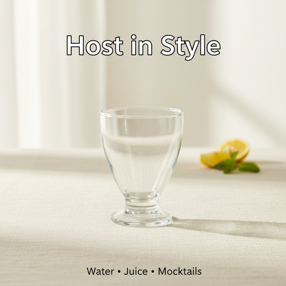 Classic Short-Stem Goblet Glass 250ml | Premium Everyday Stemware