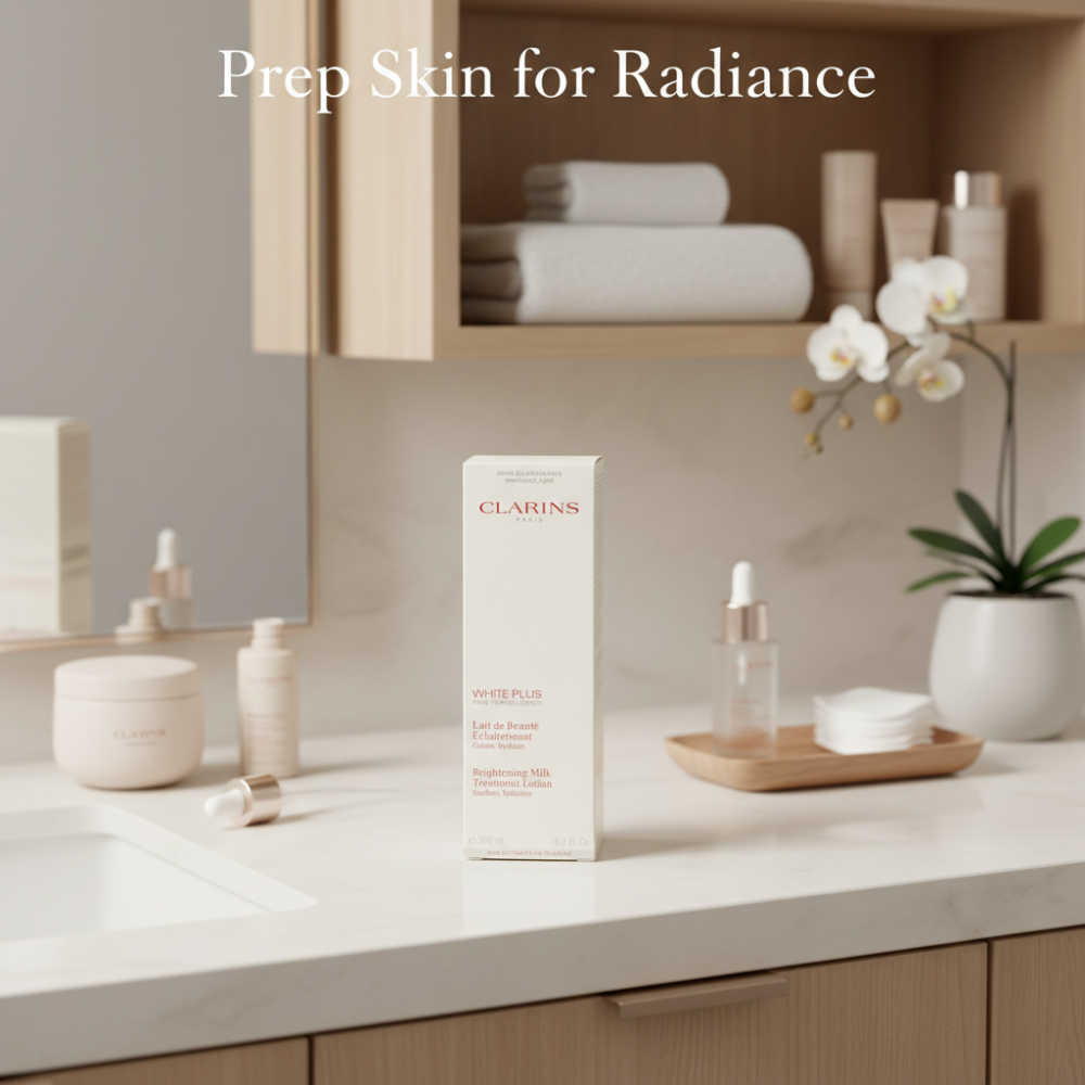 Clarins White Plus Brightening Milk Lotion | Pure Translucency Care