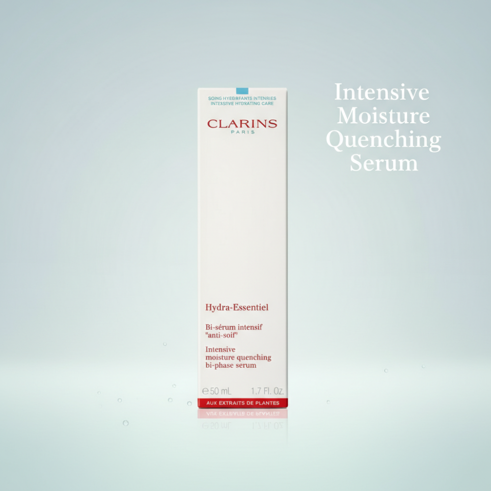 Clarins Hydra-Essentiel Bi-Phase Serum (50ml) | Intensive Hydration Care