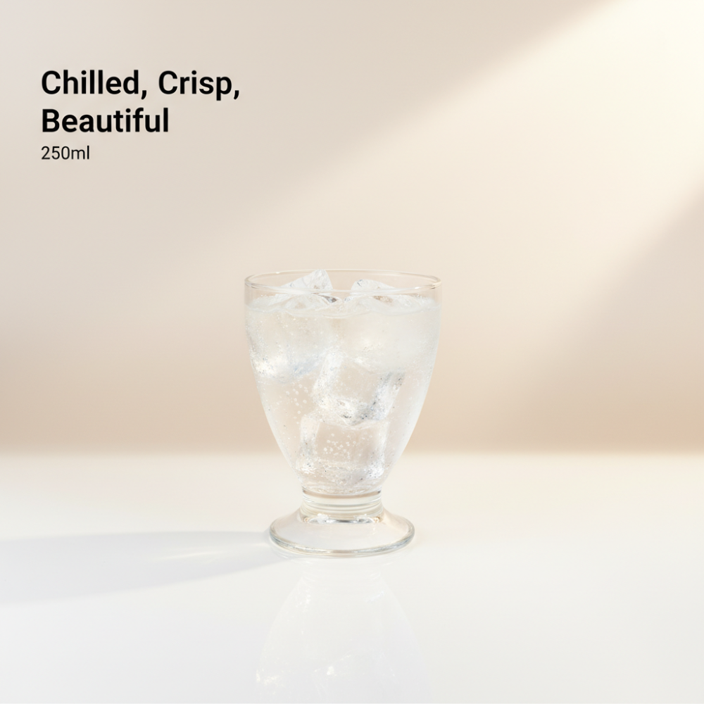 Classic Short-Stem Goblet Glass 250ml | Premium Everyday Stemware