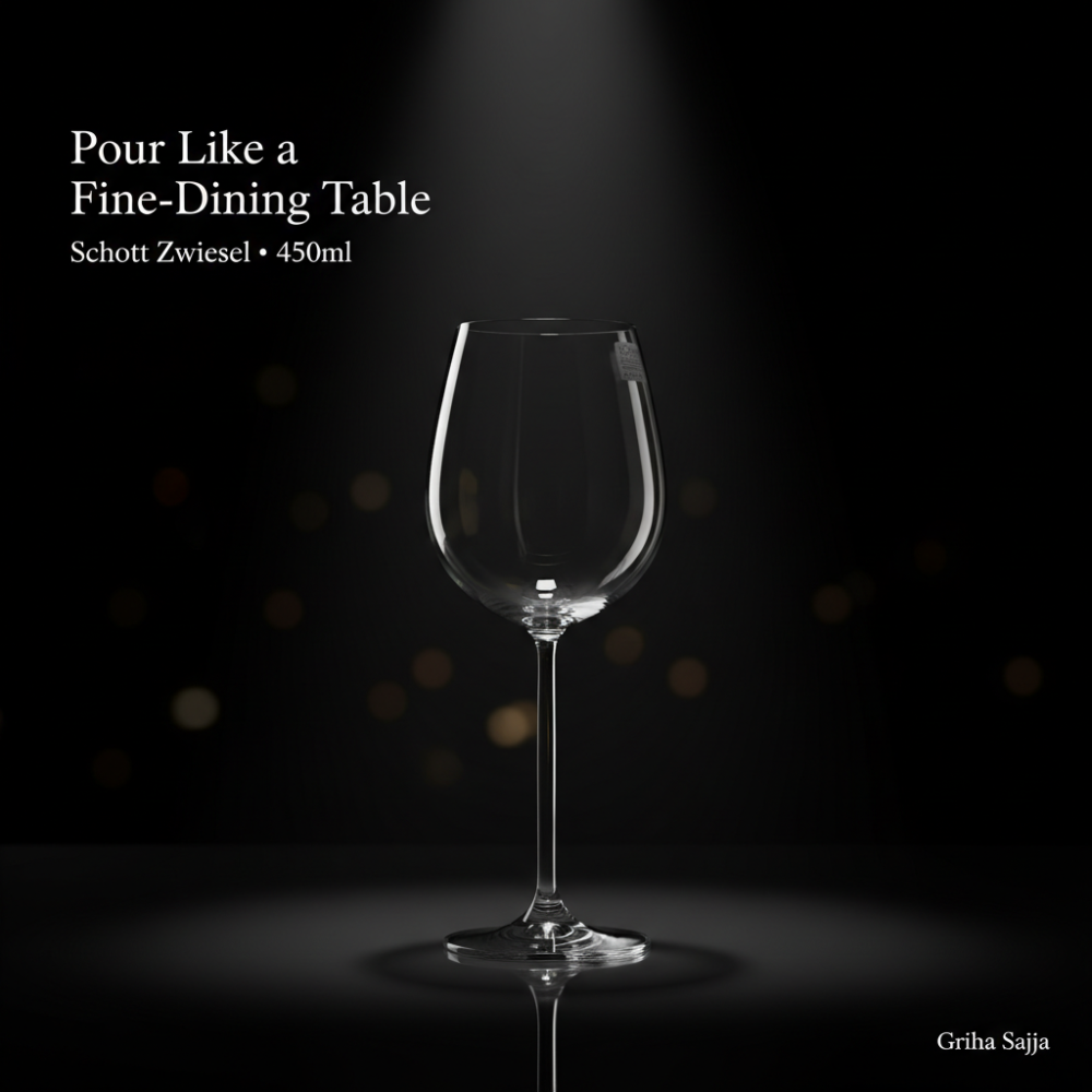 Schott Zwiesel Tritan Wine Glass (450ml) – Premium Stemmed Goblet