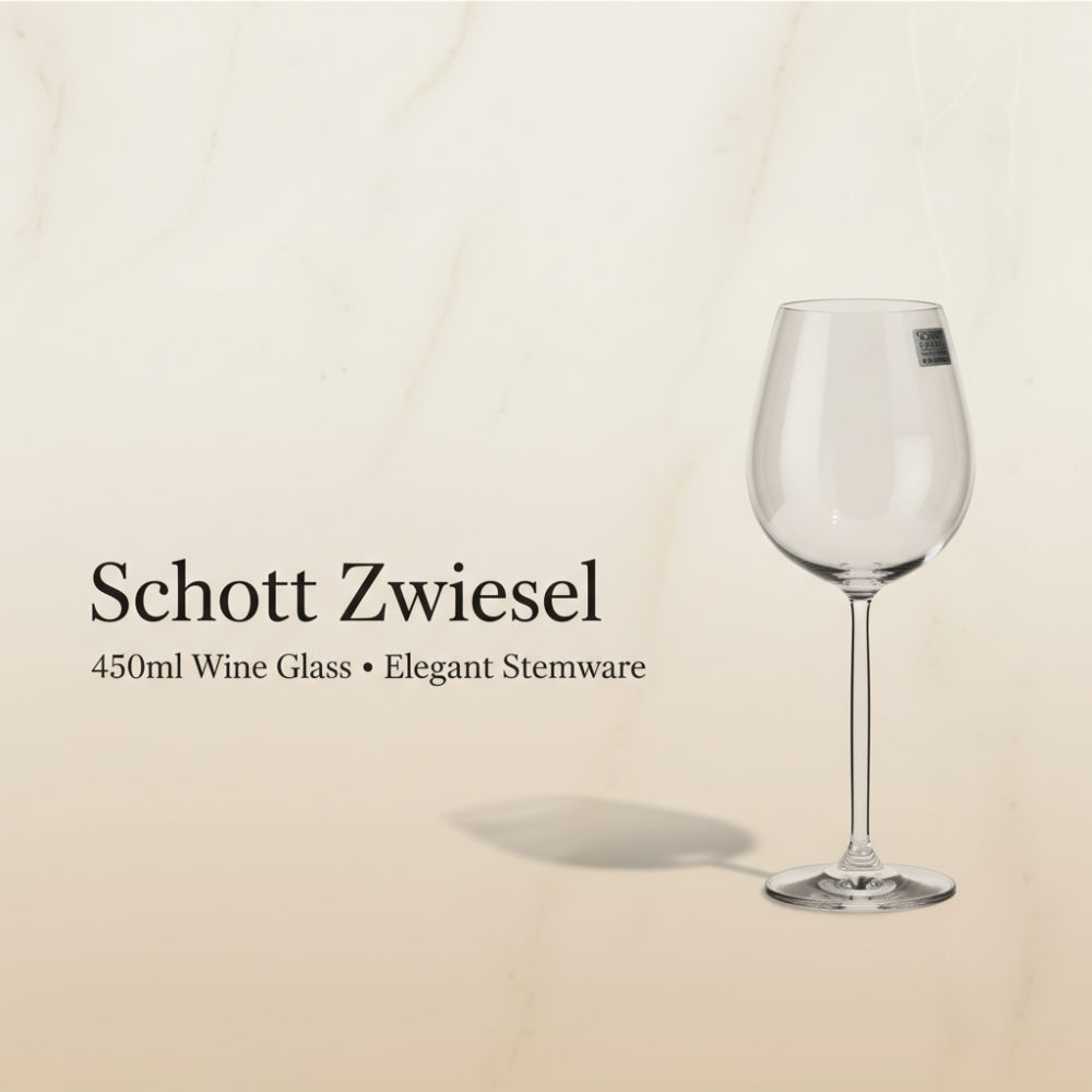 Schott Zwiesel Tritan Wine Glass (450ml) – Premium Stemmed Goblet