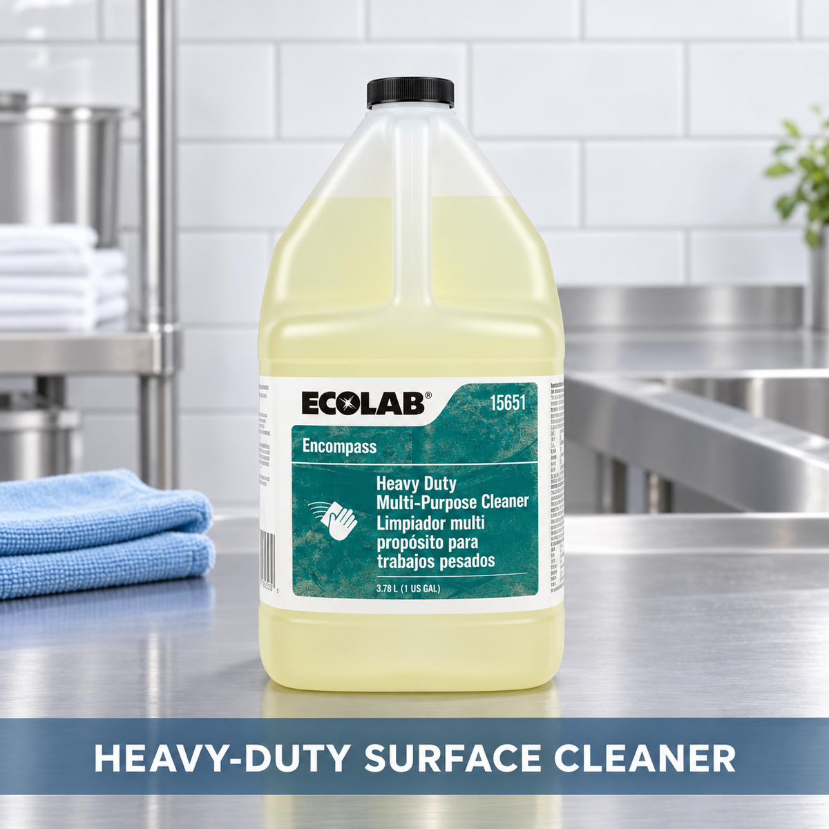 Ecolab Encompass heavy-duty multi-purpose surface cleaner
