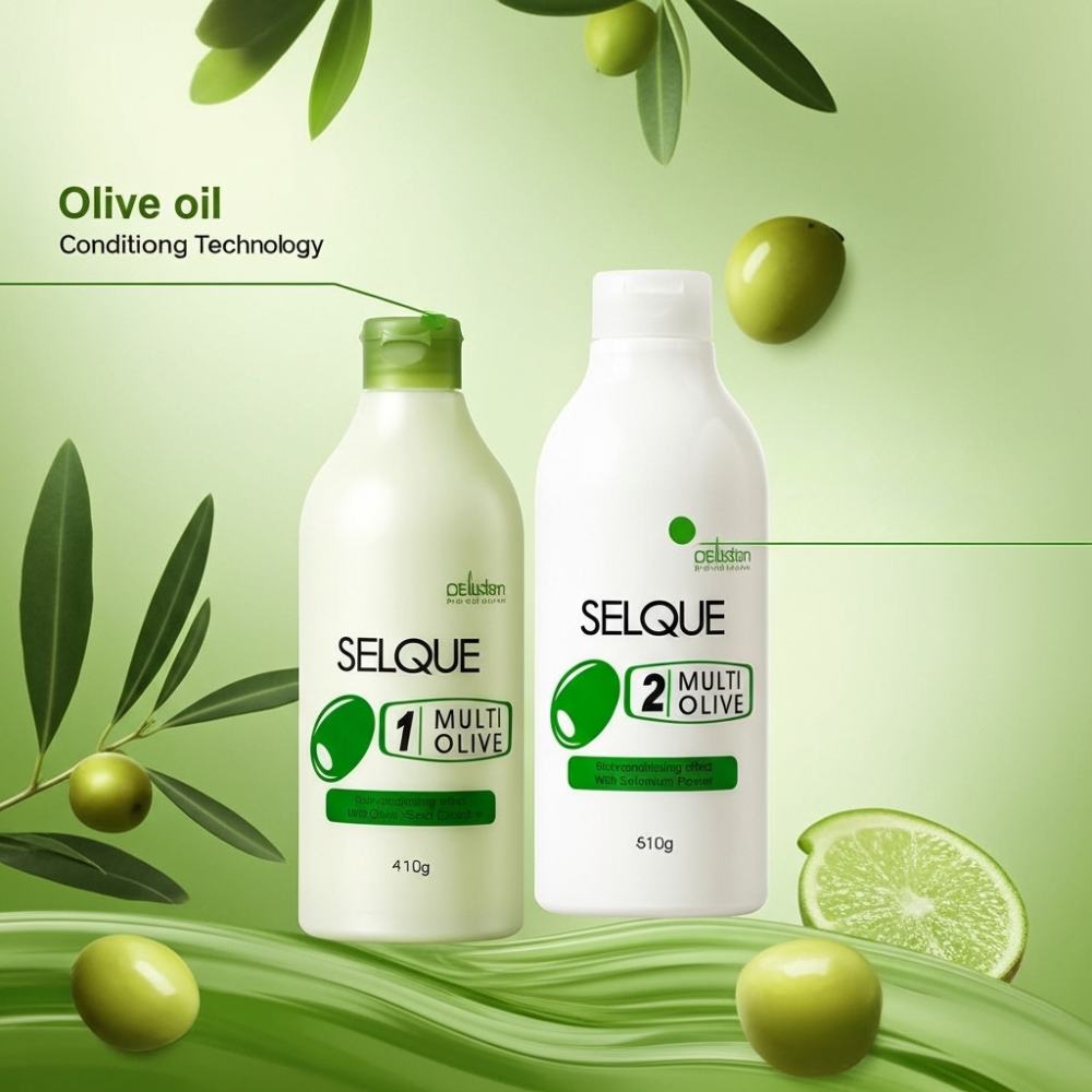 Obsidian SELQUE Multi Olive Hair Perm | Professional Conditioning System