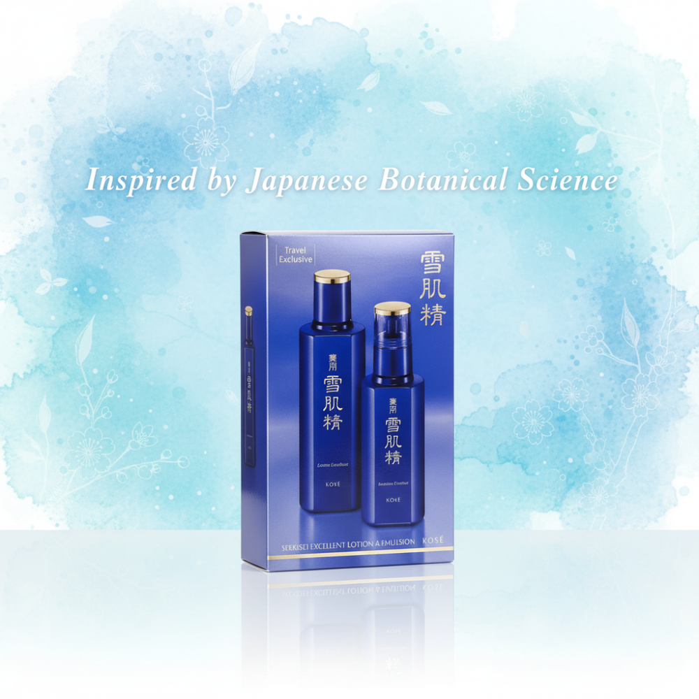 KOSÉ Sekkisei Excellent Lotion & Emulsion Set – Japanese Skincare Duo