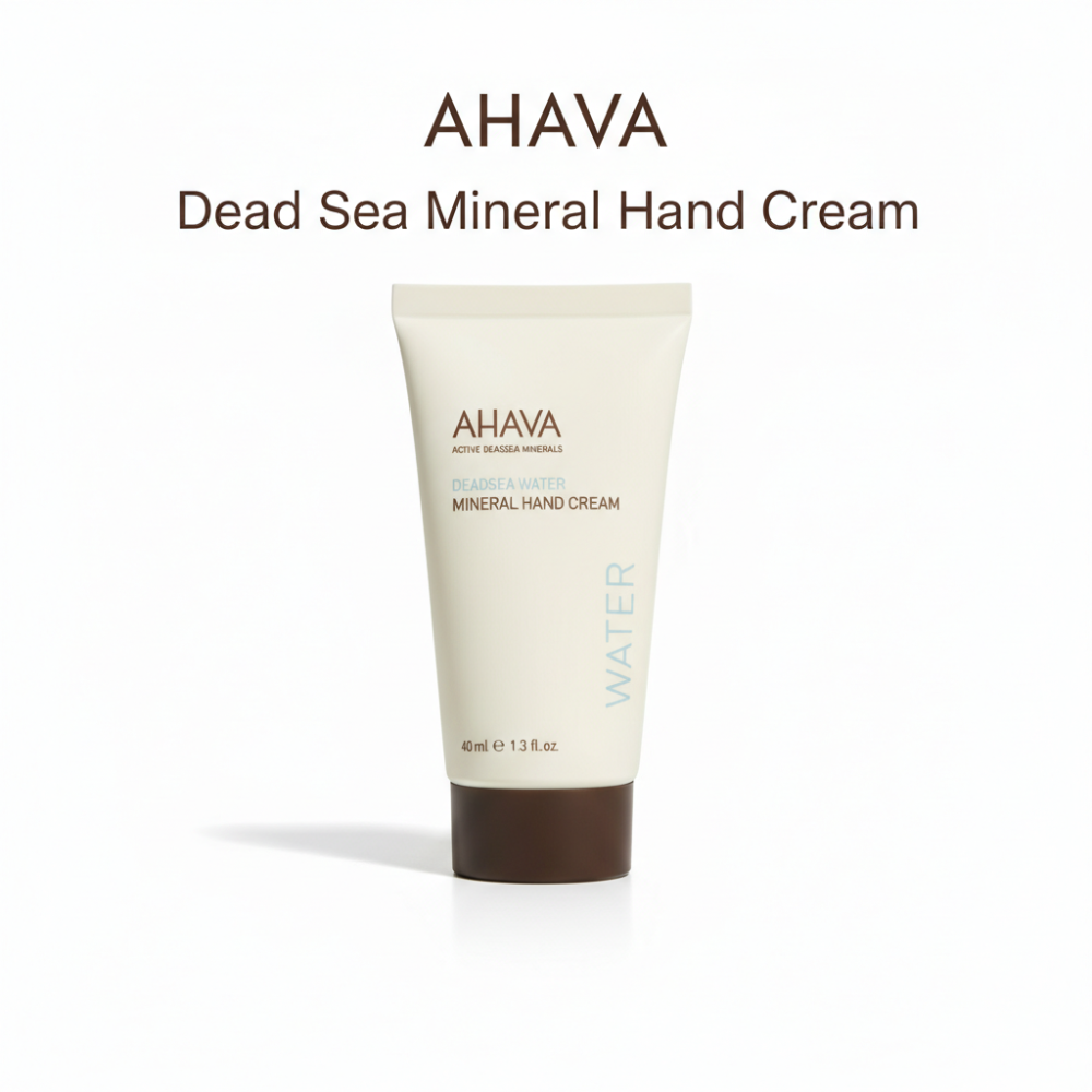 AHAVA Mineral Hand Cream Water – Dead Sea Hydrating Hand Cream