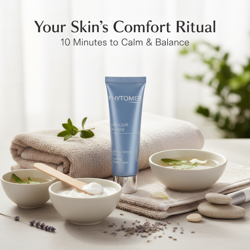 PHYTOMER Douceur Marine Soothing Cocoon Mask | Calming Care for Sensitive Skin