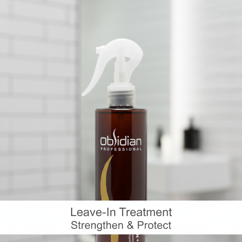 Obsidian Professional Keratin + PPT Reinforcing Spray | Damage Repair & Heat Protection