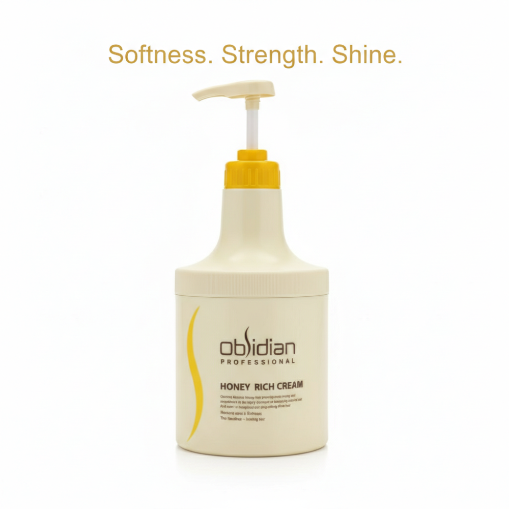 Obsidian Professional Honey Rich Cream | Intensive Moisture & Repair Hair Treatment