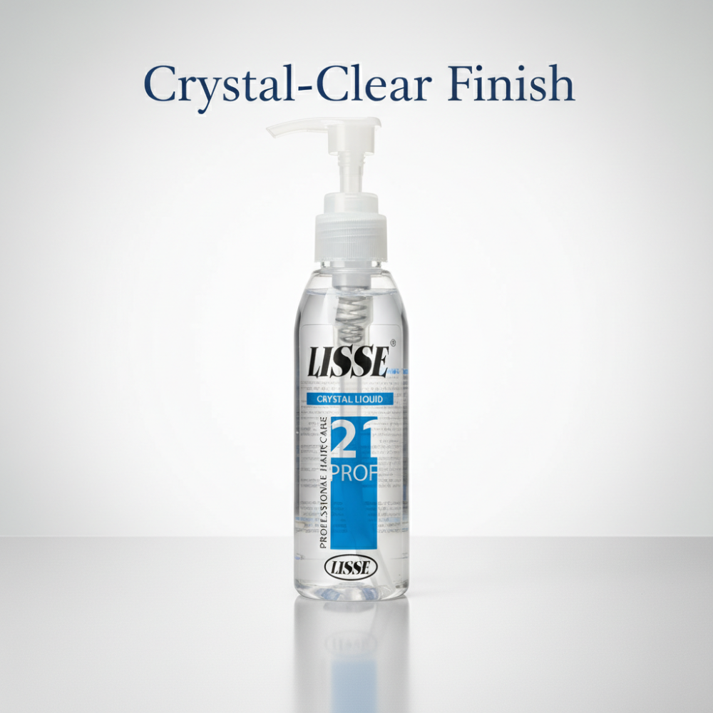 LISSE Professional Crystal Liquid Hair Serum | Smoothness & Shine (125 ml)