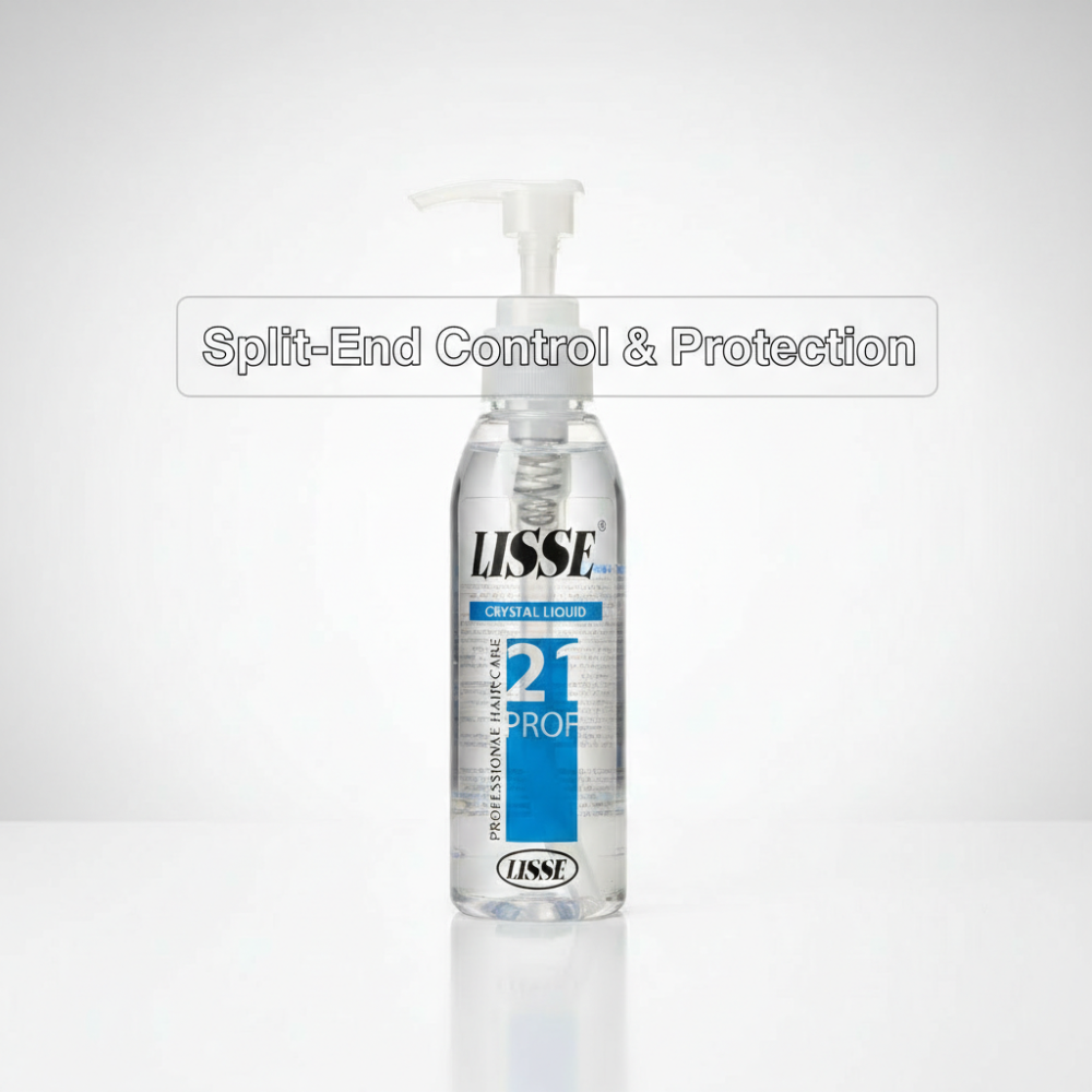 LISSE Professional Crystal Liquid Hair Serum | Smoothness & Shine (125 ml)