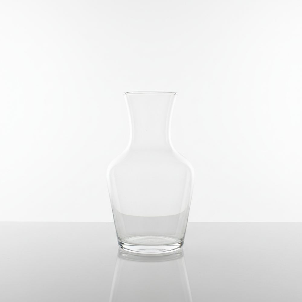 Glass Carafe 500 ml | Premium Table Carafe for Water, Juice & Infused Drinks