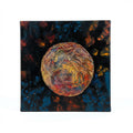 ANTARIKSHA – Luxury Abstract Space Textured Acrylic Painting (31x31 cm) | Modern Cosmic Wall Art by Abha Kochar