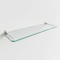 toughened clear glass shelf 96cm x24cm 