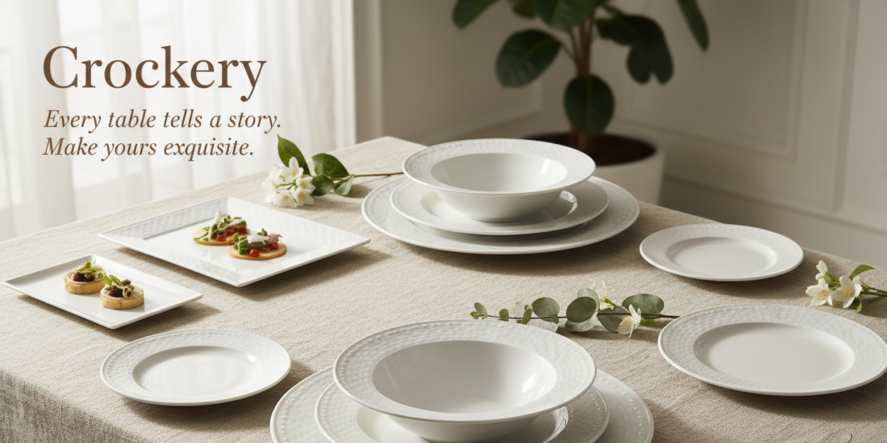 Crockery Collection Banner