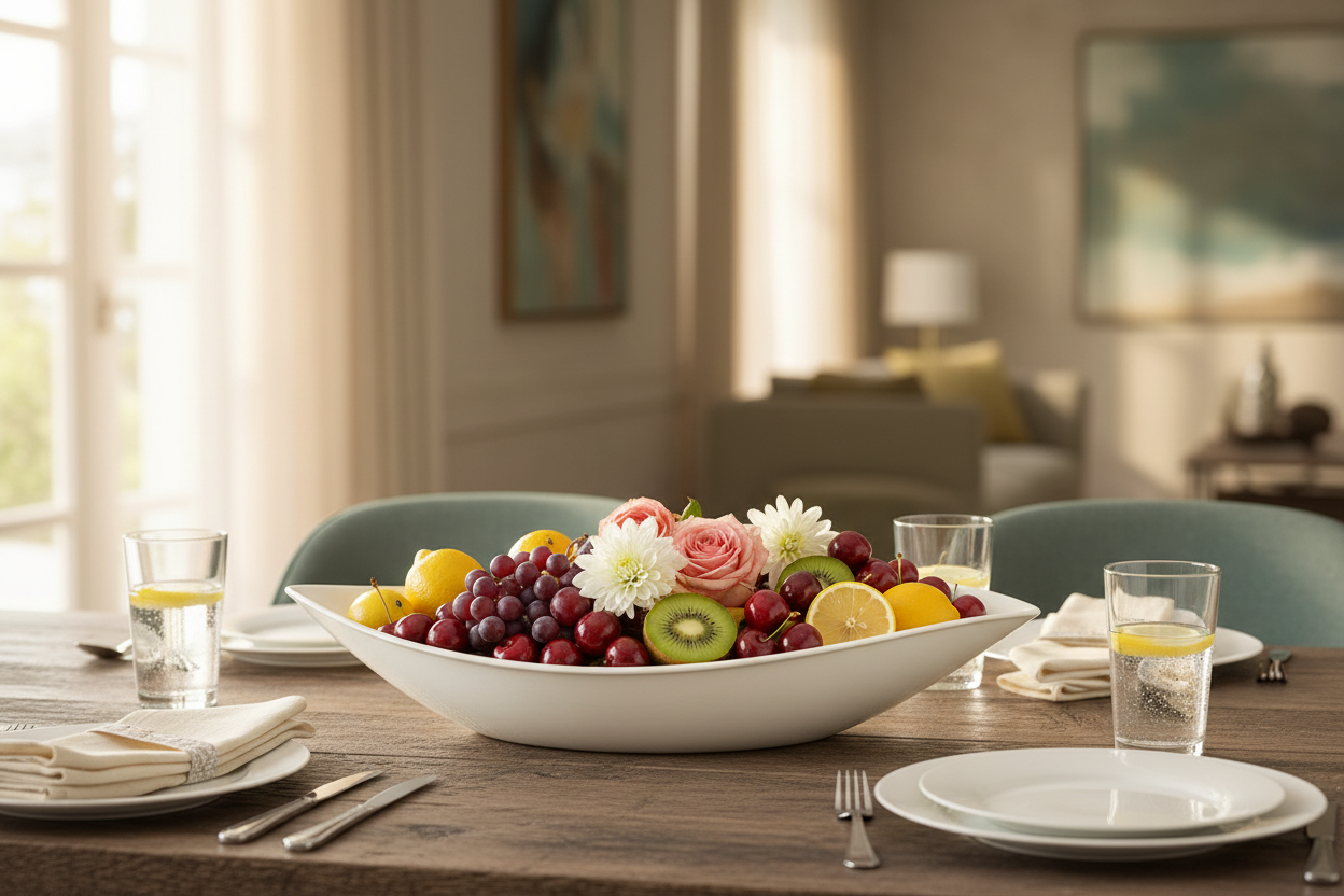 Decorative Server Bowl Lifestyle