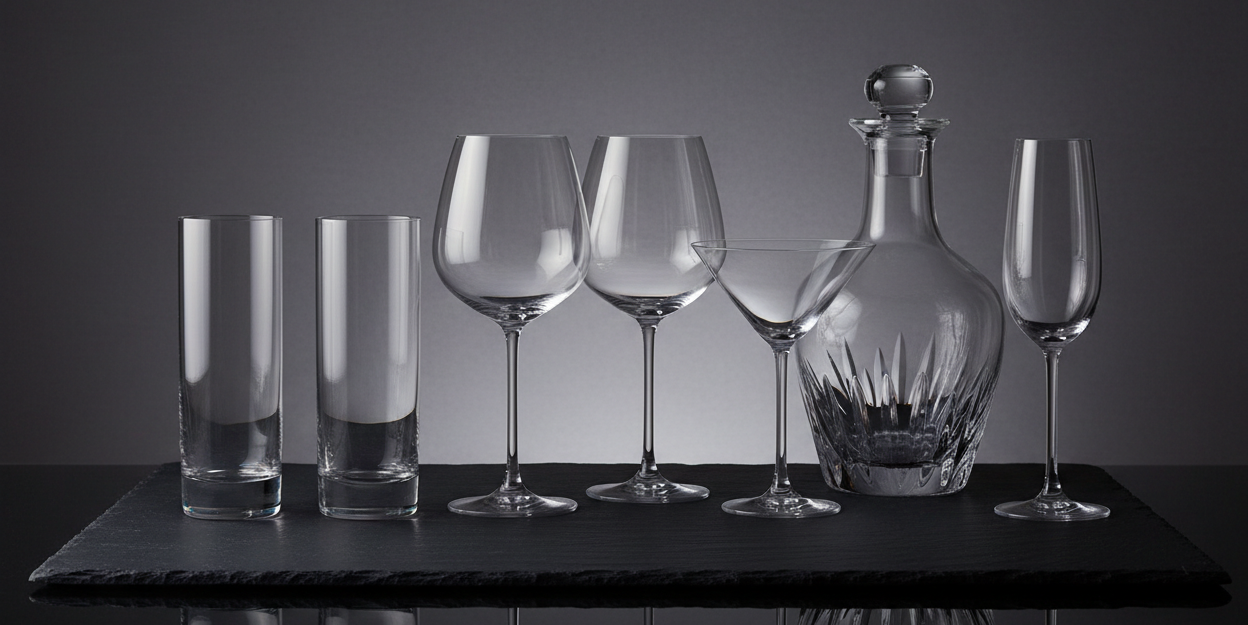 Glassware Collection Banner