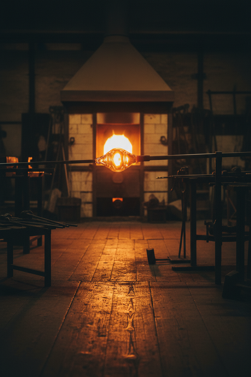 Murano glassblowing workshop — Vidivi Italy heritage