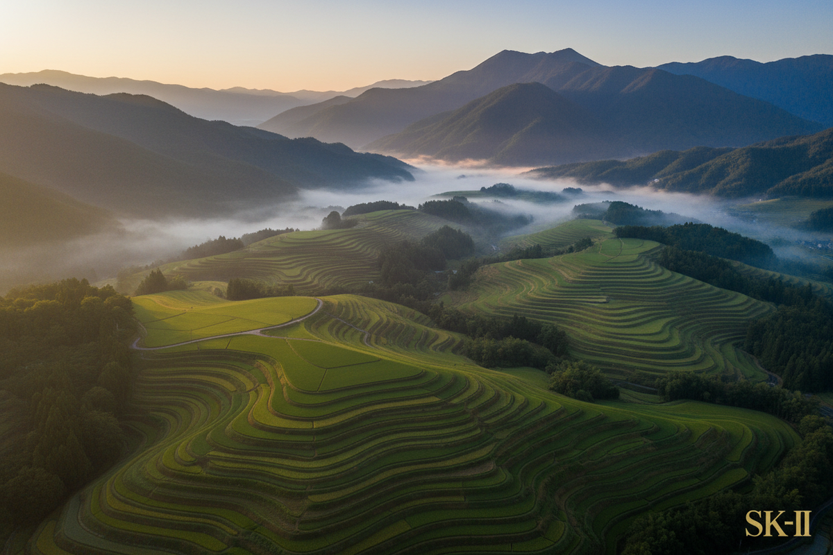 SK-II sustainability — Japanese nature
