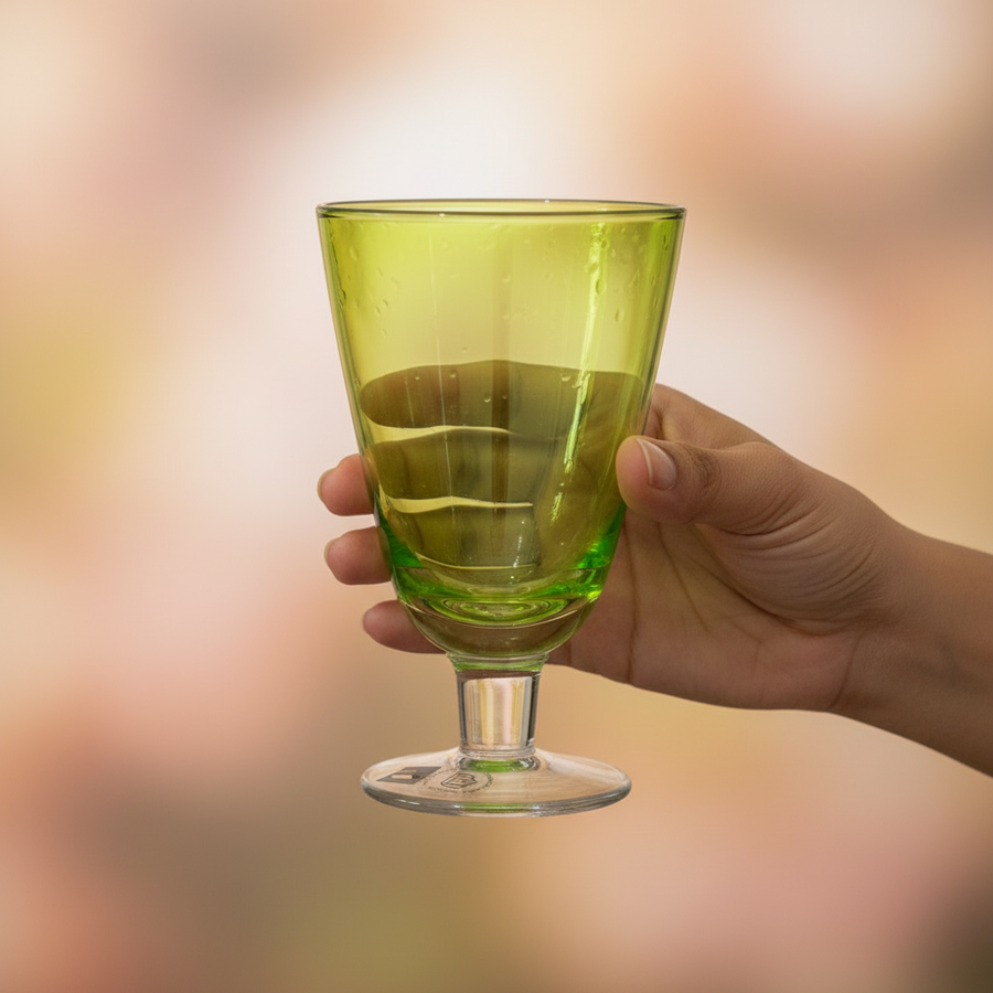 Vidivi lime green goblet — mobile