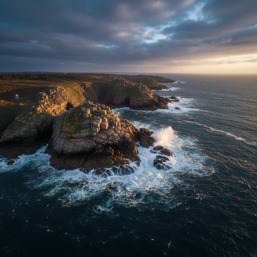 Breton Atlantic coastline Saint-Malo — Phytomer origin
