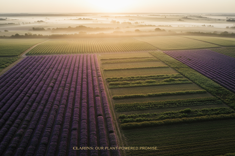 Clarins sustainability — French lavender farm