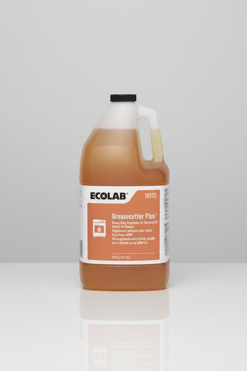 Ecolab Greasecutter Plus 1 gallon heavy duty kitchen degreaser product hero