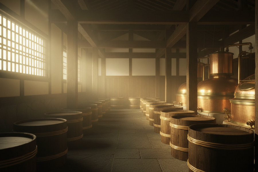 SK-II heritage — Japanese sake brewery