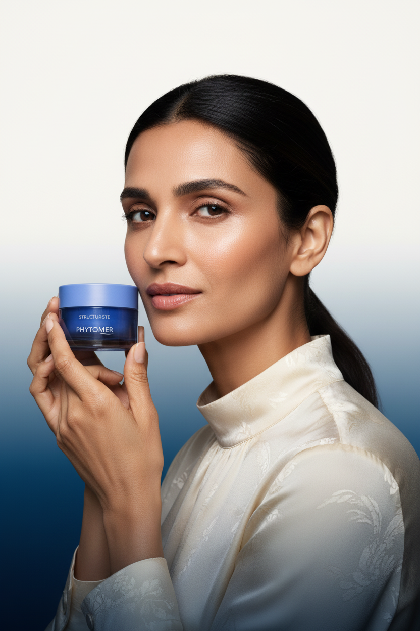Phytomer Structuriste Firming Lift Cream editorial portrait