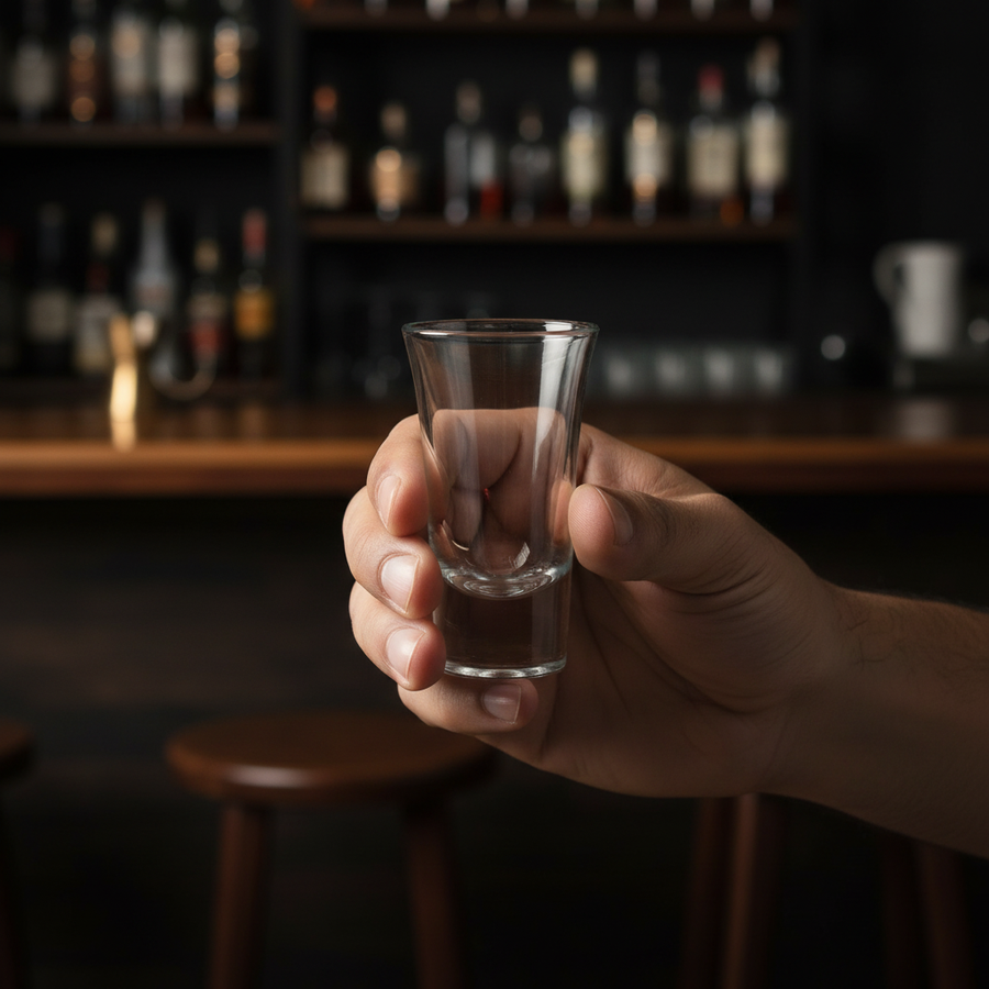 Flared shot glass — mobile